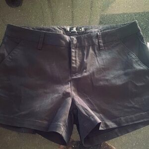 Volcom Black Bermuda Shorts Classic Style